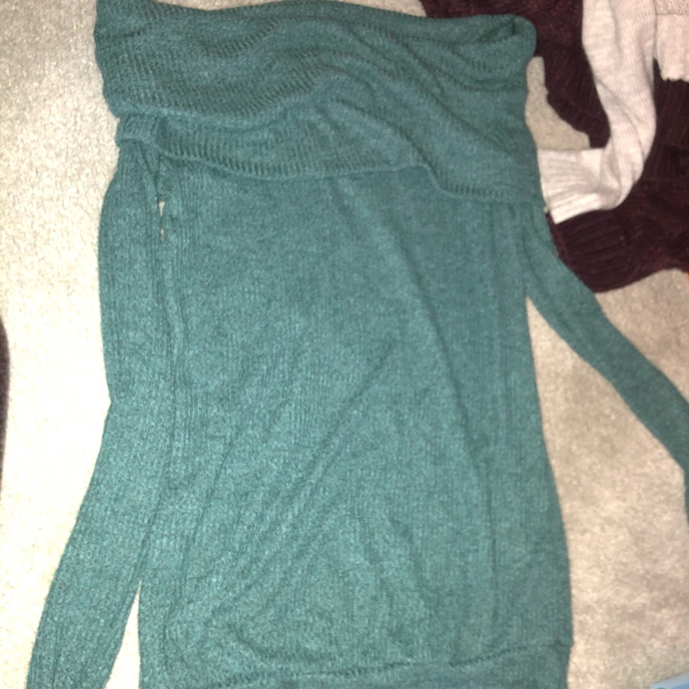 Off the shoulder sweater